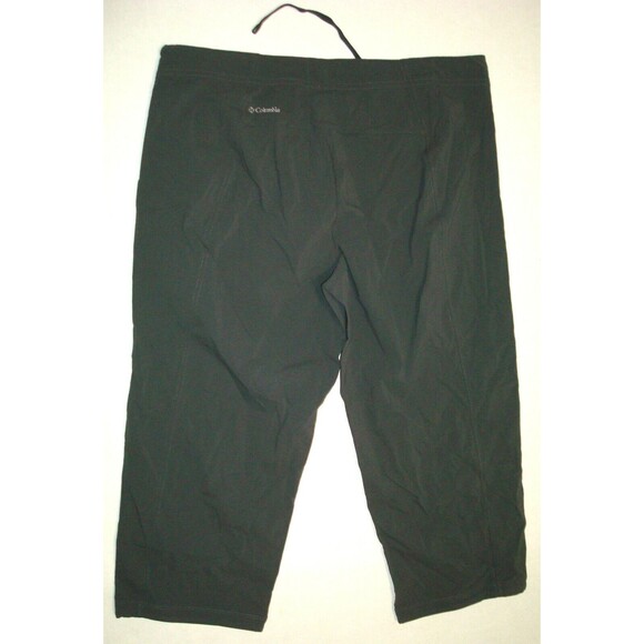 Womens 8 New NWT Columbia Gray Hike Shorts Pockets Long UPF 50 Trail Knee Zip - Picture 4 of 5